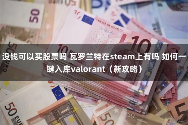 没钱可以买股票吗 瓦罗兰特在steam上有吗 如何一键入库valorant（新攻略）