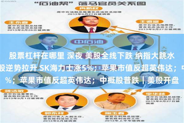 股票杠杆在哪里 深夜 美股全线下跌 纳指大跳水！科技股遭抛售 存储股逆势拉升 SK海力士涨5%；苹果市值反超英伟达；中概股普跌｜美股开盘